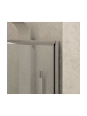 Karag New Flora 500 Διαχωριστικό Ντουζιέρας με Συρόμενη Πόρτα 120x180cm Clear Glass