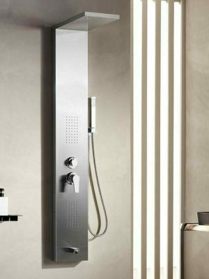 Tema Στήλη Υδρομασάζ 150cm Chrome Matt