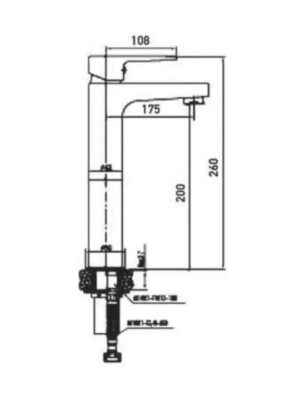 Tema Roma Αναμεικτική Μπαταρία Νιπτήρα Ψηλή Ασημί
