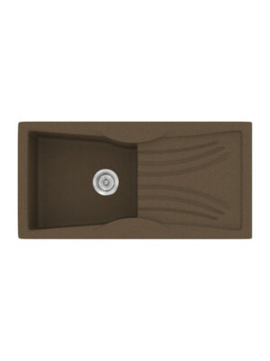 Sanitec Classic Ένθετος Νεροχύτης από Συνθετικό Γρανίτη Μ99xΠ51cm