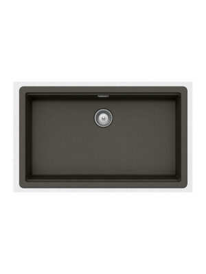 Schock Cristalite Manhattan Υποκαθήμενος Νεροχύτης από Συνθετικό Γρανίτη Μ75xΠ45.6cm Asphalt