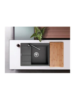 Schock Cristalite Manhattan Ένθετος Νεροχύτης από Συνθετικό Γρανίτη