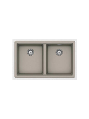 Schock Cristalite Manhattan Υποκαθήμενος Νεροχύτης από Συνθετικό Γρανίτη Μ75xΠ45.6cm Concrete Beton