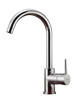 Carron Phoenix Fluo 18710 Μπαταρία Κουζίνας Πάγκου Chrome