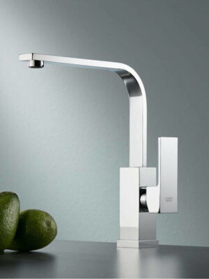 Carron Phoenix Kubo 35510 Ψηλή Μπαταρία Κουζίνας Πάγκου Chrome