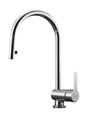 Carron Phoenix Base 15780 Ψηλή Μπαταρία Κουζίνας Πάγκου με Ντουζ Chrome