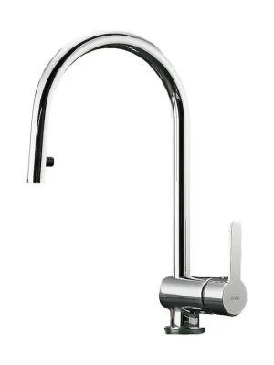 Carron Phoenix Base 15780 Ψηλή Μπαταρία Κουζίνας Πάγκου με Ντουζ Chrome