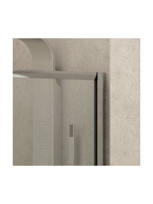 Karag New Flora 500 Διαχωριστικό Ντουζιέρας με Συρόμενη Πόρτα 120x180cm Clear Glass