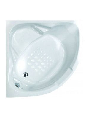 Sanitec Samantha Γωνιακή Μπανιέρα Ακρυλική 105x105cm