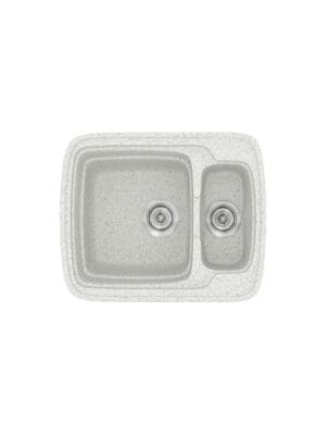 Sanitec Classic Ένθετος Νεροχύτης από Συνθετικό Γρανίτη Μ60xΠ51cm Granite