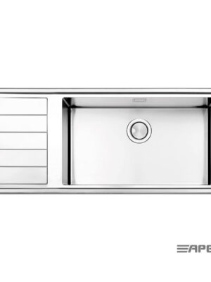 ΝΕΡΟΧΥΤΗΣ LINEAR PLUS 116x50 APELL INOX ΛΕΙΟ LEFT