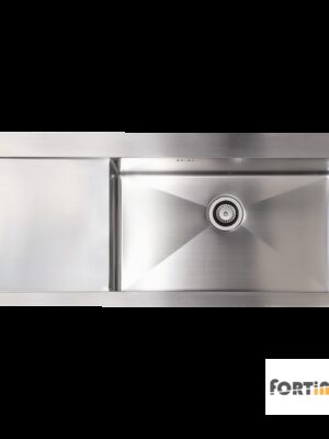 ΝΕΡΟΧΥΤΗΣ SQUADRO 116x51 FORTINOX INOX ΛΕΙΟ LEFT