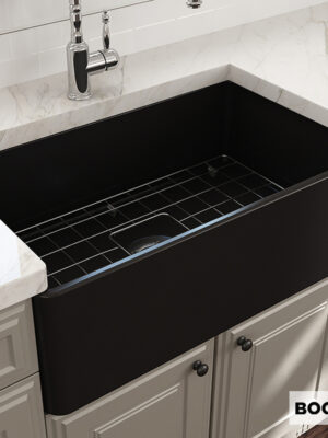 ΝΕΡΟΧ.ΕΠΙΚΑΘ. 76x46 BOCCHI BLACK MATT