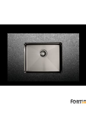 ΝΕΡΟΧ.ΥΠΟΚ/ΝΟΣ SQUADRO 54x44 FORTINOX INOX PVD BLACK BRUSHED