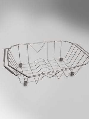 ΚΑΛΑΘΙ 40x26 ΚΡΕΜΑΣΤΟ INOX
