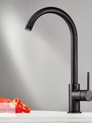 ΜΠΑΤ.ΝΕΡΟΧ. TONDA EURORAMA BLACK MATT