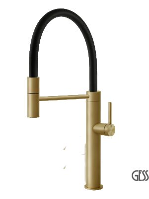 ΜΠΑΤ.ΝΕΡΟΧ.ΕΛΑΤΗΡΙΟΥ GESSI INOX316 BRASS BRUSHED PVD