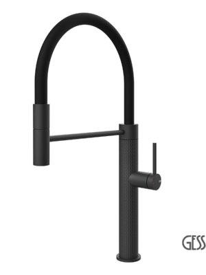 ΜΠΑΤ.ΝΕΡΟΧ.ΕΛΑΤΗΡΙΟΥ GESSI INOX316 BLACK MATT