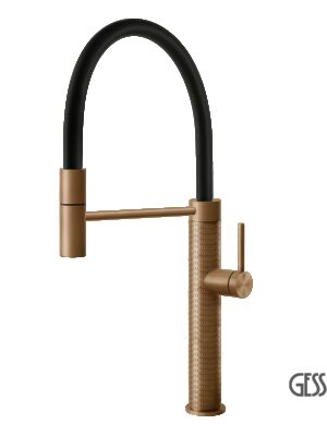 ΜΠΑΤ.ΝΕΡΟΧ.ΕΛΑΤΗΡΙΟΥ GESSI INOX316 WARM BRONZE BRUSHED PVD