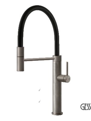 ΜΠΑΤ.ΝΕΡΟΧ. CESELLO GESSI INOX316 STEEL BRUSHED