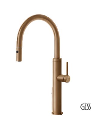 ΜΠΑΤ.ΝΕΡΟΧ.GESSI INOX316 WARM BRONZE BRUSHED PVD