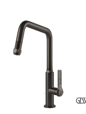 ΜΠΑΤ.ΝΕΡΟΧ.+ΤΗΛ. OFFICINE GESSI BLACK METAL BRUSHED PVD