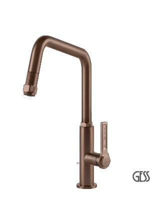 ΜΠΑΤ.ΝΕΡΟΧ.+ΤΗΛ. OFFICINE GESSI COPPER BRUSHED PVD