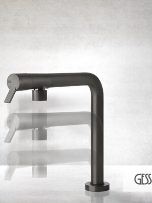 ΜΠΑΤ.ΝΕΡΟΧΥΤΗ SU & GIU GESSI BLACK METAL BRUSHED PVD