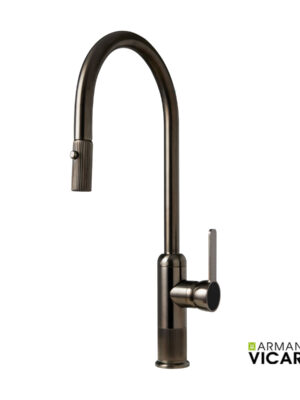 ΜΠΑΤ.ΝΕΡΟΧ. LUMIERE VICARIO BLACK BRUSHED