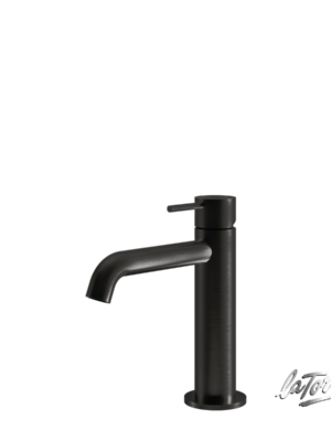 ΜΠΑΤ.ΝΙΠΤ+ΒΑΛΒ.CLIC-CLAC ELLE316 PVD BLACK BRUSHED