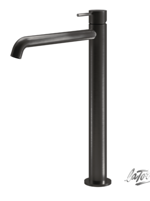 ΜΠΑΤ.ΝΙΠΤ.ΥΨΗΛΗ+ΒΑΛΒ.CLIC-CLAC ELLE316 PVD BLACK BRUSHED