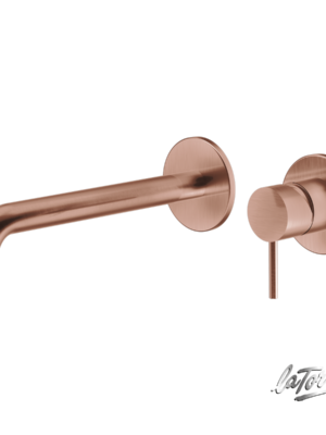 ΜΠΑΤ.ΝΙΠΤ.ΤΟΙΧΟΥ ELLE 316 LA TORRE INOX PVD ROSE-GOLD