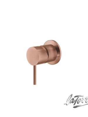 ΜΙΚΤΗΣ ΕΝΤΟΙΧ.1 ΕΞΟΔΟΥ ELLE 316 LA TORRE INOX PVD ROSE-GOLD