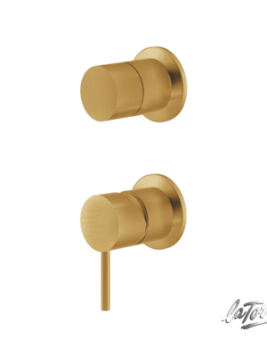 ΜΙΚΤ.ΕΝΤΟΙΧ.ΜΕ ΕΚΤΡ.ELLE 316 LA TORRE INOX PVD BRUSHED GOLD