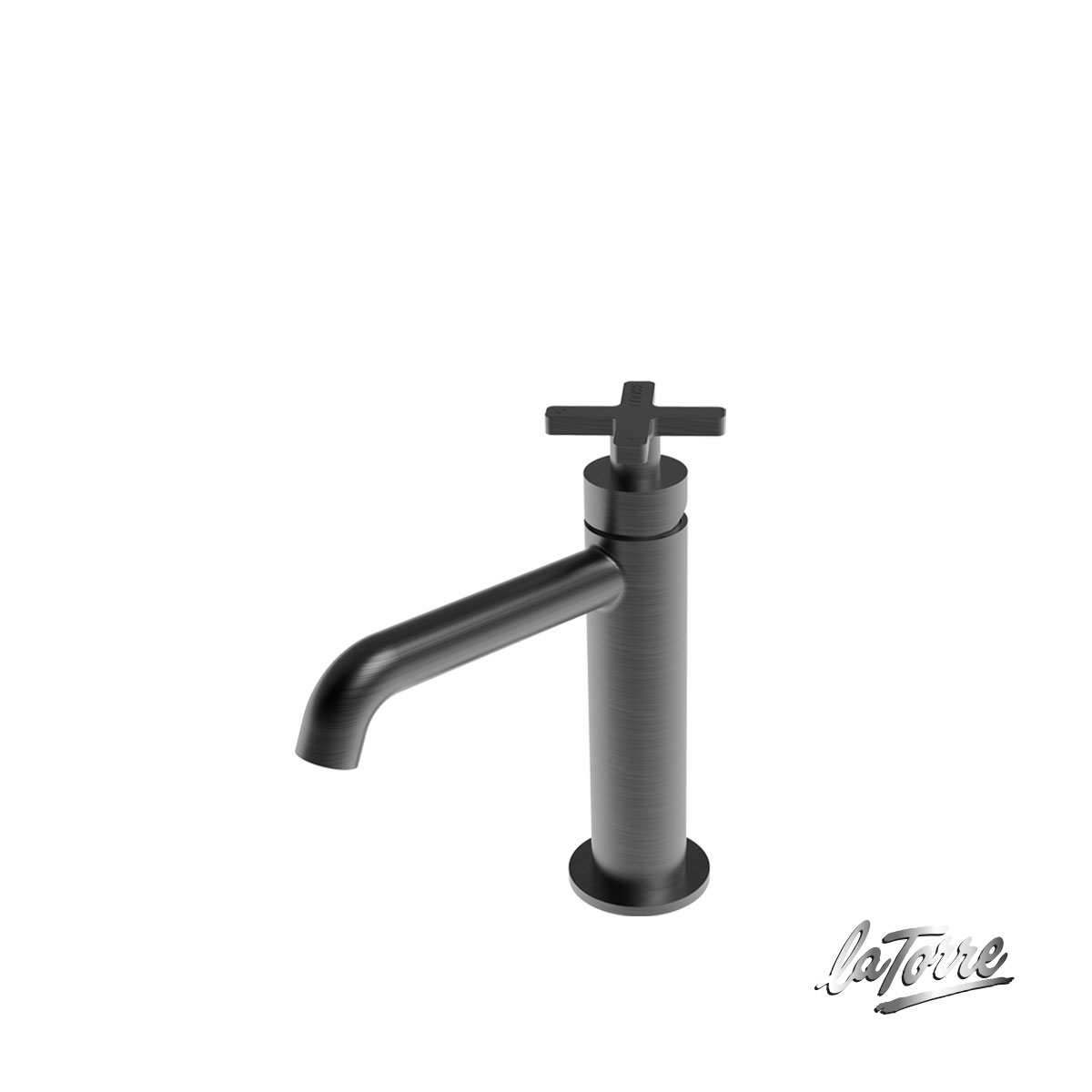ΜΠΑΤ.ΝΙΠΤ.+ΒΑΛΒ.CLIC-CLAC ELLE CROSS LA TORRE BLACK BRUSHED
