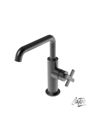 ΜΠΑΤ.ΝΙΠΤ.+ΒΑΛΒ.CLIC-CLAC ELLE CROSS LA TORRE BLACK BRUSHED