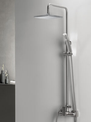 ΜΠΑΤ.ΝΤΟΥΖ+ΕΠΕΚΤ.ΚΟΛΩΝΑ+ΚΕΦΑΛΗ QUADRA INOX