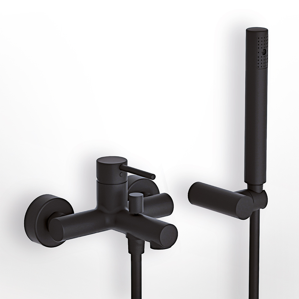 ΜΠΑΤΑΡΙΑ ΛΟΥΤΡΟΥ TONDA EURORAMA BLACK MATT
