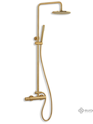 ΜΠΑΤ.ΝΤΟΥΖ+ΕΠΕΚΤ.ΚΟΛΩΝΑ+ΚΕΦΑΛΗ ELETTA CHESTER BRUSHED GOLD