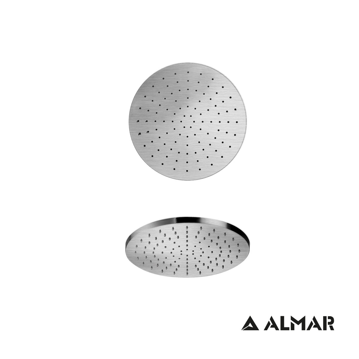 ΚΕΦΑΛΗ ΝΤΟΥΖ EMOTION ΣΤΡΟΓΓΥΛΗ Φ30 ABS ALMAR INOX