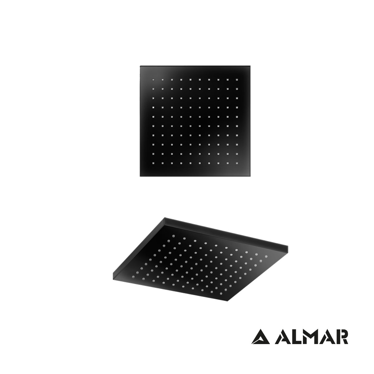 ΚΕΦΑΛΗ ΝΤΟΥΖ EMOTION ΤΕΤΡΑΓΩΝΗ 20x20 ALMAR BLACK MATT