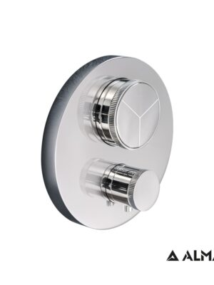 ΕΞΩΤ.ΤΜΗΜΑ ΘΕΡΜΟΣΤ.ΜΙΚΤΗ 3 ΕΞΟΔ."PUSH" ALMAR CHROME