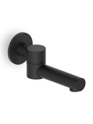 ΣΤΟΜΙΟ ΠΕΡΙΣΤΡΕΦΟΜΕΝΟ ΕΠΙΤΟΙΧΟ 10cm BLACK MATT