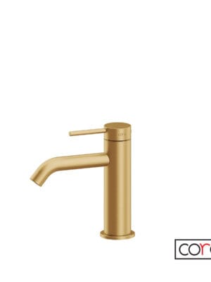ΜΠΑΤ.ΝΙΠΤ+ΒΑΛΒ.CLIC-CLAC COSMO INOX PVD BRUSHED GOLD