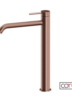 ΜΠΑΤ.ΝΙΠΤ.ΥΨΗΛΗ+ΒΑΛΒ.CLIC-CLAC COSMO INOX PVD ROSE-GOLD