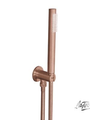 ΠΑΡΟΧΗ ΝΕΡΟΥ ΜΕ ΣΤΗΡ.ΤΗΛ.AISI316 INOX PVD ROSE-GOLD