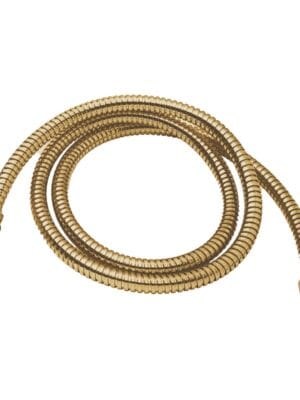 ΣΠΙΡΑΛ ΛΟΥΤΡΟΥ 1.5m AISI316 INOX PVD BRUSHED GOLD