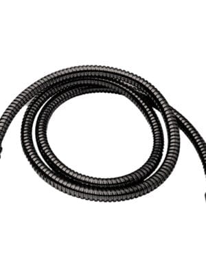 ΣΠΙΡΑΛ ΛΟΥΤΡΟΥ 1.5m AISI316 INOX PVD BLACK BRUSHED