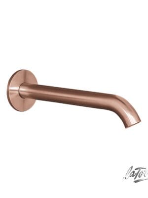 ΣΤΟΜΙΟ ΕΠΙΤΟΙΧΟ 18cm AISI316 INOX PVD ROSE-GOLD