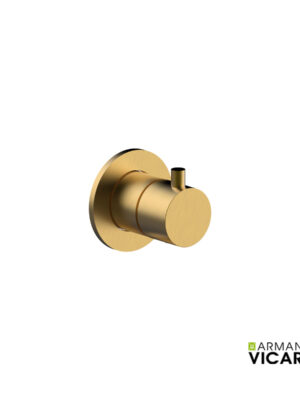 ΕΚΤΡΟΠΕΑΣ ΕΝΤΟΙΧ.2-3 ΕΞΟΔΩΝ VICARIO BRUSHED GOLD